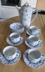 Antiek wit/bleekblauw servies, Huis en Inrichting, Keuken | Servies, Ophalen, Gebruikt, Keramiek, Overige stijlen