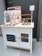 Speelkeuken uit hout met toebehoren in zeer goede staat, Ophalen, Zo goed als nieuw, Hout, Speelkeuken