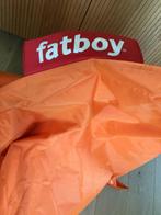 Fatboy zitzakken (1 oranje en 1 lichtgroen), Maison & Meubles, Sièges-poires, Comme neuf, Pouf, Enlèvement, Orange