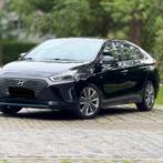 Hyundai ioniq benzin+hybrid, Auto's, Hyundai, Euro 6, Zwart, Leder, 5 deurs