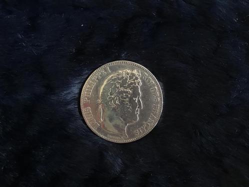 5 francs argent Louis Philippe 1833, Postzegels en Munten, Munten | Europa | Niet-Euromunten, Frankrijk, Zilver