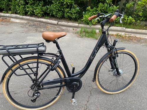 Elektrische damesfiets 28inch Beaufort Weinig gebruikt, Fietsen en Brommers, Elektrische fietsen, Zo goed als nieuw, 50 km per accu of meer