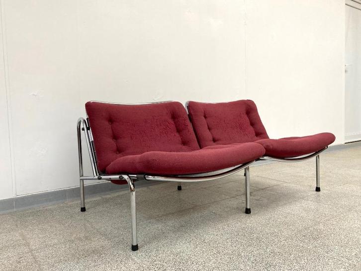 Vintage design Martin Visser Spectrum Kyoto-2 bank, Huis en Inrichting, Zetels | Zetels, Gebruikt, Rechte bank, Tweepersoons, Minder dan 150 cm