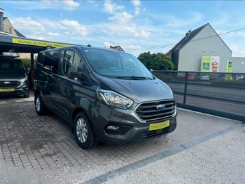 FORD TRANSIT CUSTOM * LIMITED * DUB CAB * 6 ZIT * 26860+BTW beschikbaar voor biedingen
