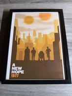 Star wars - a new hope filmposter ingekaderd, Ophalen