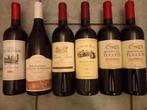 Lot de 6 bouteilles de vin fond de cave, Collections, Vins, Pleine, Comme neuf, Enlèvement, Vin rouge