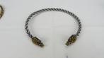 Keltische halsketting 50 cm, zilver, 225,8 gr, Handtassen en Accessoires, Kettingen, Ophalen, Zilver, Zilver