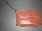 handtas, tas voor portefeuille , gewoon aan de hand leer, Handtassen en Accessoires, Overige merken, Gebruikt, Bruin, Ophalen of Verzenden