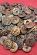 Duitse WO2 Kriegsmarine Glazen knopen, Verzamelen, Ophalen of Verzenden