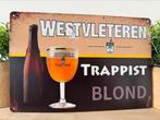 Metalen reclamebord Westvleteren Trappist, Ophalen of Verzenden, Nieuw, Reclamebord, Plaat of Schild