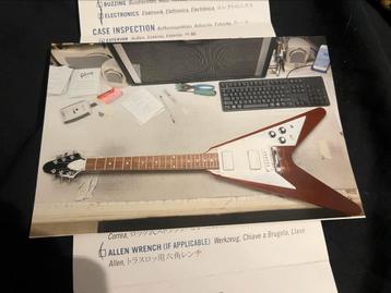 Gibson Flying V paperwork beschikbaar voor biedingen