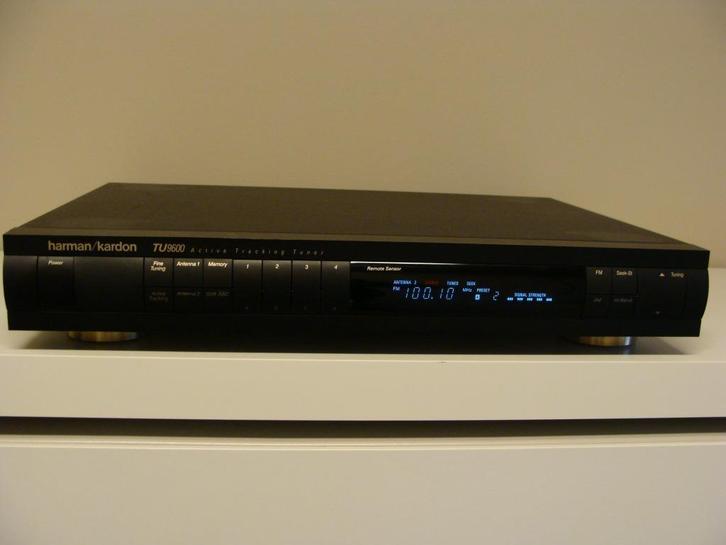 KRASVRIJ TOPMODEL TUNER  HARMAN KARDON TU-9600 ( 1989), Audio, Tv en Foto, Versterkers en Ontvangers, Zo goed als nieuw, Overige merken