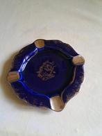 Marineblauwe asbak van Limoges porselein (galante scène), Antiek en Kunst, Ophalen