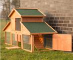 XXL-hok kippenhok 2m10x1mx70cm Nieuw konijnencavia, Dieren en Toebehoren, Kooi, 110 cm of meer, Vampira1804@hotmail.com, Pets&gardenshop