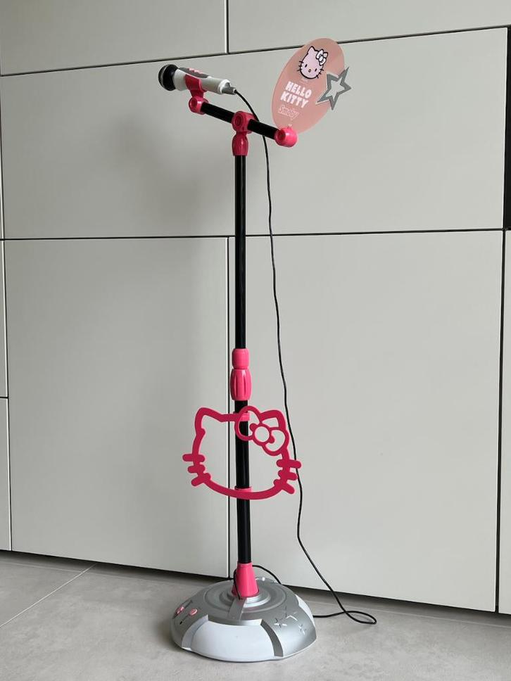Microphone Smoby Hello Kitty, Kinderen en Baby's, Speelgoed | Educatief en Creatief, Gebruikt, Ophalen of Verzenden