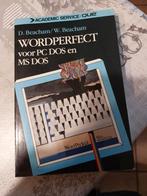 Wordperfect voor PC DOS en MS DOS, Boeken, Informatica en Computer, Ophalen of Verzenden, Zo goed als nieuw, Programmeertaal of Theorie