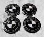 50 jaar BMW/ Anniversary Zwarte Naafdoppen / Naafkappen 68mm, Verzenden, Nieuw