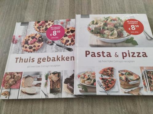 2 kookboeken: Pasta & pizza en Thuis gebakken, Livres, Livres de cuisine, Neuf, Enlèvement ou Envoi