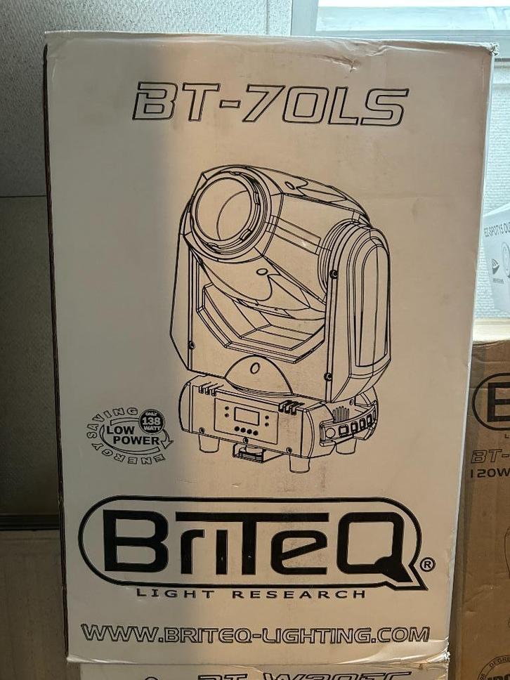 BRITEQ BT70LS, Muziek en Instrumenten, Licht en Laser, Nieuw, Licht, Geluidgestuurd, Ophalen of Verzenden