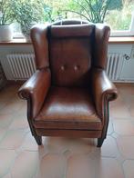 SCHAPENLEREN FAUTEUIL  550€, Schapenleren zetel, Ophalen of Verzenden, Zo goed als nieuw, Rechte bank