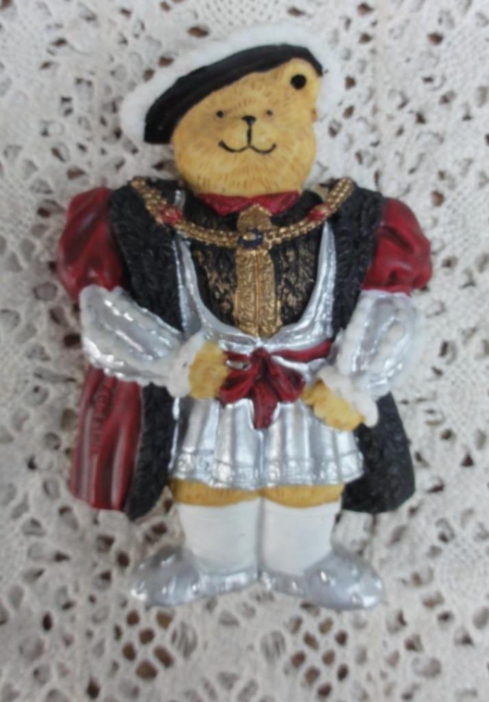 Koelkast magneet, beer, Harvest Hamlet Collection, Verzamelen, Beren en Cherished Teddies, Zo goed als nieuw, Overige typen, Overige merken