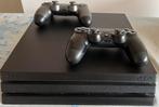 Playstation 4 PRO + 2 controllers, Games en Spelcomputers, Spelcomputers | Sony PlayStation 4, Ophalen of Verzenden, Zo goed als nieuw
