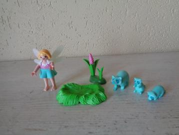 Playmobil elfje met wasberen - 9139 beschikbaar voor biedingen