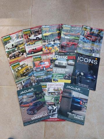 Pakket oldtimer-automagazines voor dagen leesplezier beschikbaar voor biedingen