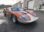 Ford GT40 replica - Valkyrie kit - V8 - 400pk - gekeurd!, Auto's, Achterwielaandrijving, 5000 cc, Zwart, Leder