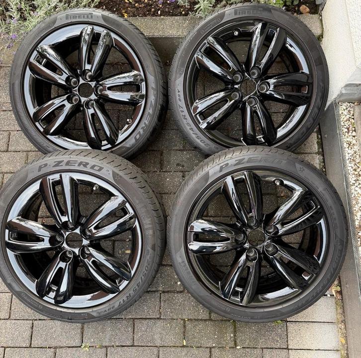 MINI COOPER F55 F56 F57 STYLING 501 JCW ZOMERSET, Auto-onderdelen, Banden en Velgen, Banden en Velgen, Zomerbanden, 17 inch, 205 mm