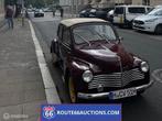 Renault 4CV Cabriolet | 1951 | Route 66 Auctions, Auto's, Renault, Zwart, Bedrijf, Handgeschakeld