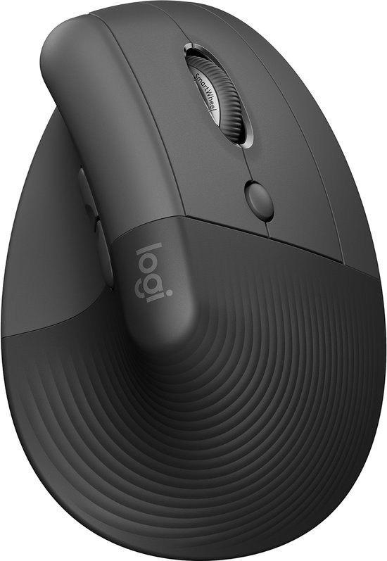 Logitech ergonomische verticale muis (bijna nieuw), Computers en Software, Muizen, Zo goed als nieuw, Muis, Rechtshandig, Draadloos