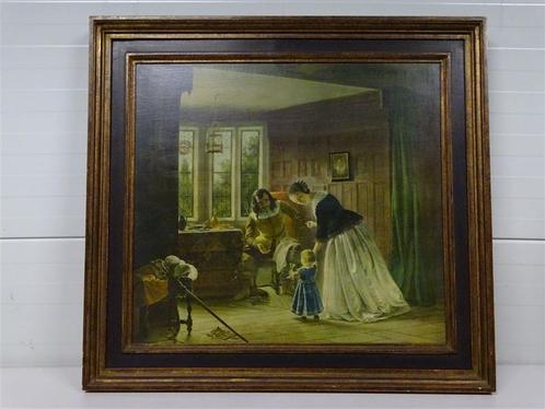 A5418 Kunstprint van Richard C. Woodville [New-York History, Antiek en Kunst, Kunst | Overige Kunst, Ophalen of Verzenden