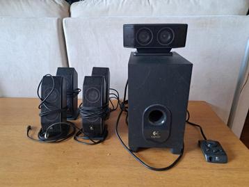 Logitech X540, Enlèvement ou Envoi, Utilisé, Canal audio 5.1, Logitech