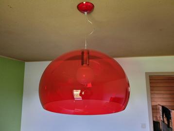 Suspension design Kartell FL/Y rouge translucide beschikbaar voor biedingen
