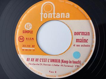 NORMAN MAINE. AY AY AY C'EST L'AMOUR.  INSTRUMENTAL POPCORN, Enlèvement ou Envoi, Comme neuf
