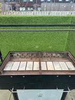 Professionele maatwerk houtskool BBQ - ideaal voor catering, Ophalen, Gebruikt