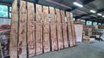 Lot 10 boomstamplanken Europese eik 30 mm 0.45 m3, Ophalen