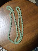 ketting groen, Bijoux, Sacs & Beauté, Colliers, Comme neuf, Vert, Enlèvement ou Envoi