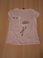 T-shirt (flamingo), Enfants & Bébés, Vêtements enfant | Taille 134, Enlèvement, Utilisé
