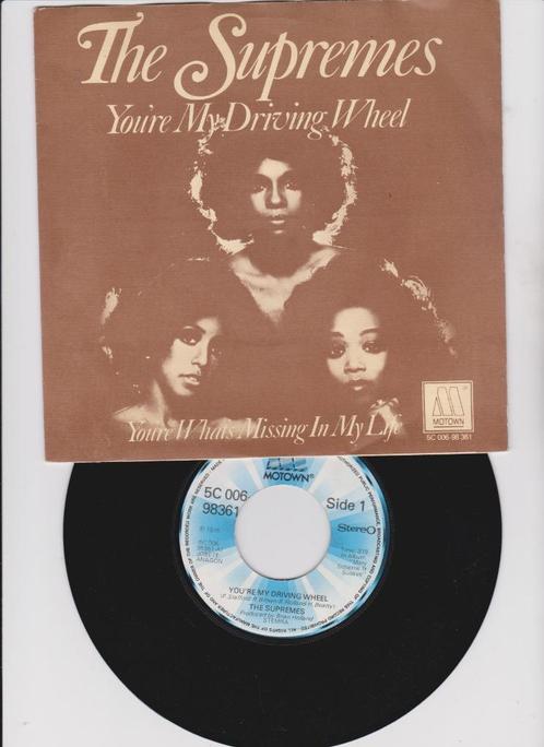 The Supremes ‎– You're My Driving Wheel  1976   FUNK, Cd's en Dvd's, Vinyl Singles, Zo goed als nieuw, Single, R&B en Soul, 7 inch