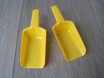 Keukenhulpje schepje voor bloem - suiker - enz geel, Enlèvement ou Envoi, Utilisé, Autres matériaux, Autres types