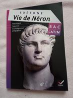 Livre scolaire Suétone Vie de neron bac latin, Livres, Secondaire, Enlèvement ou Envoi, Latin