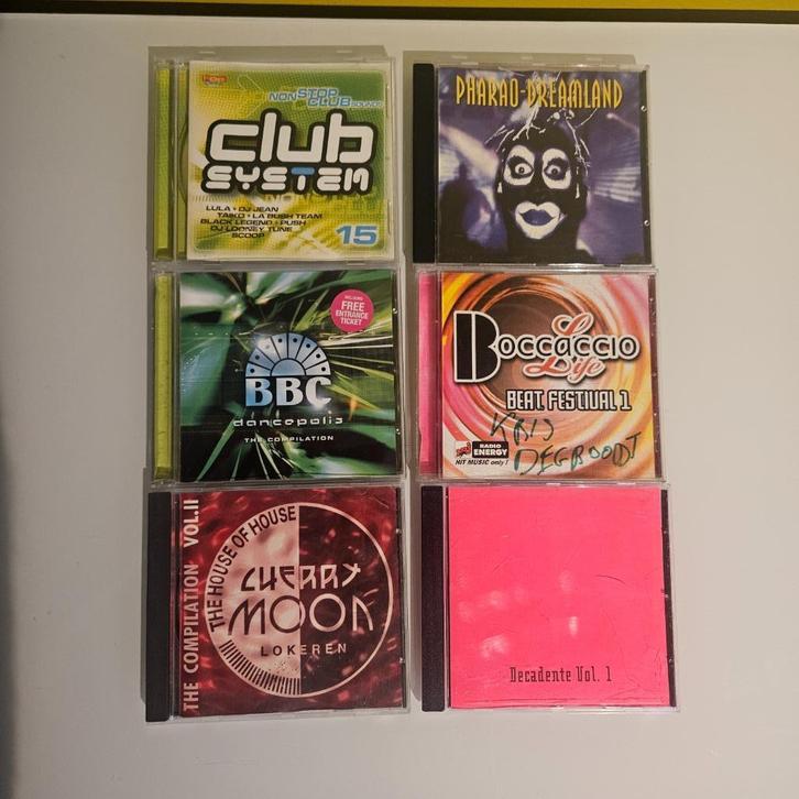 Lotje house cd's, Cd's en Dvd's, Cd's | Dance en House, Gebruikt, Techno of Trance, Ophalen of Verzenden