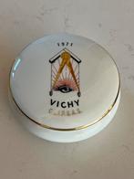 Maconniek Porcelain potje Vichy CLIPSAS Vrijmetselaars, Antiek en Kunst, Ophalen