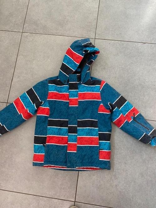 felblauwe skijas met rood en zwart  5 jaar  Nieuwstaat, Sport en Fitness, Skiën en Langlaufen, Zo goed als nieuw, Kleding, Ski
