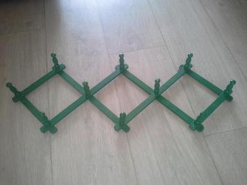 Vintage houten 'accordeon' kapstok. beschikbaar voor biedingen