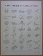 PANAMARENKO / COPYRIGHT / AFFICHE / KLEUROFFSET / 80x60cm, Ophalen of Verzenden