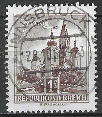 Oostenrijk 1957 - Yvert 868 - Basiliek van Mariazell  (ST) beschikbaar voor biedingen