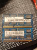 RAM 2x 4 Gb Elpida so-dimm, Computers en Software, RAM geheugen, Ophalen